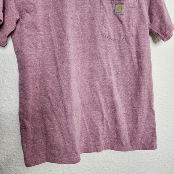 Carhartt Loose Fit Heavyweight Short Sleeve Pocket T-Shirt Women's Size Small - Picture 4 of 7